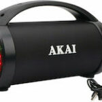 Akai ABTS-21H Ηχείο Bluetooth 6.5W με Ραδιόφωνο και 4 ώρες Λειτουργίας Black
