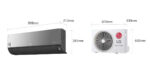 LG Art Cool Mirror AC24BK U24/AC24BK NSK Κλιματιστικό - Image 4