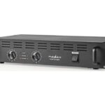 Nedis AAMP16100BK Τελικός Ενισχυτής PA 2 Καναλιών 120W/4Ω 60W/8Ω με Σύστημα Ψύξης