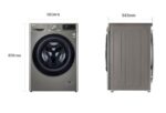 LG F4DV508S2PE Πλυντήριο-Στεγνωτήριο Ρούχων 8kg/6kg Ατμού 1400 Στροφές με Wi-Fi - Image 2