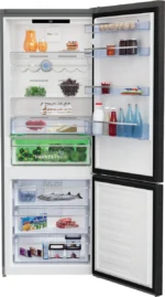 Beko B5RCNE565HXBR  Ψυγειοκαταψύκτης 490lt NoFrost Υ192xΠ70xΒ74.5εκ. ΑΝΘΡΑΚΙ - Image 3
