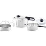 Fissler Σετ Μαγειρικά Σκεύη Vitavit Premium Set Quattro 8lt και 4lt