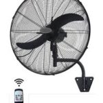 Life WindPro65 Επαγγελματικός Ανεμιστήρας Τοίχου 210W Διαμέτρου 65cm με Τηλεχειριστήριο