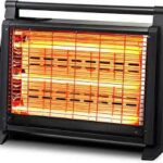 KUMTEL LX-2832 Σόμπα Χαλαζία 1500W Μαύρο