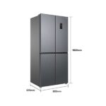 TCL RP470CXE0 Ψυγείο Ντουλάπα 470lt NoFrost Υ186xΠ83.3xΒ67.8εκ. Inox - Image 3