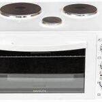 Davoline 4508WH Star Κουζινάκι Γίγας 2 Εστιες