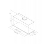 Elica Fold BL/A/52 Μηχανισμός Απορρόφησης 60cm Black - Image 2