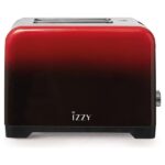 Izzy IZ-9102 Ombre Red  Φρυγανιέρα 2 Θέσεων 950W