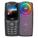 AGM M6 Dual SIM Ανθεκτικό Αδιάβροχο Κινητό με Κουμπιά Μαύρο