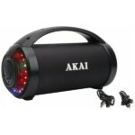 Akai ABTS-21H Ηχείο Bluetooth 6.5W με Ραδιόφωνο και Διάρκεια Μπαταρίας έως 4 ώρες Μαύρο