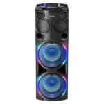 Panasonic SC-TMAX50E-K Φορητό ηχείο Bluetooth με λειτουργία Karaoke Bluetooth Megasound Party σε Μαύρο Χρώμα