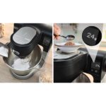 BOSCH Serie 6 MUMS6ZS17 Κουζινομηχανή με ψηφιακή ζυγαριά 1600 W 5.5 L Μαύρο, Brushed stainless steel - Image 6