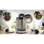 BOSCH Serie 6 MUMS6ZS17 Κουζινομηχανή με ψηφιακή ζυγαριά 1600 W 5.5 L Μαύρο, Brushed stainless steel - Image 10