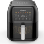 Rohnson R-2860 Air Fryer 8lt Μαύρο  Slim Design