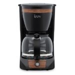 Izzy Wooden Black Μηχανή Καφέ Φίλτρου