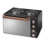Izzy IZ-8009 Ηλεκτρικό Φουρνάκι 35lt με 2 Εστίες