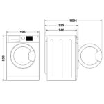 Indesit BDE 76435 9WS EE Πλυντήριο-Στεγνωτήριο Ρούχων 7kg/6kg Ατμού 1400 Στροφές - Image 5