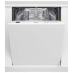 Indesit D2I HD524 A Εντοιχιζόμενο Πλυντήριο Πιάτων για 14 Σερβίτσια Π60xY82εκ. Λευκό
