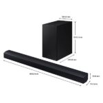 Samsung HW-C450 Soundbar 25W 2.1 με Ασύρματο Subwoofer και Τηλεχειριστήριο Μαύρο - Image 2