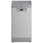 Beko BDFS15020X Ελεύθερο Πλυντήριο Πιάτων για 10 Σερβίτσια Π44.8xY85εκ. Inox