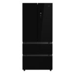 Teka RFD 77825 GBK Ψυγείο Ντουλάπα 516lt NoFrost Υ189.8xΠ83.3xΒ65.3εκ. Μαύρο γυαλί με αντιβακτηριδιακό σύστημα