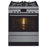 Morris MKG-64201 Κουζίνα αερίου με φούρνο ηλεκτρικό 77lt Inox