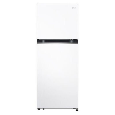 LG GTBV22SWGKD Ψυγείο Δίπορτο 217lt Total NoFrost Υ144.5xΠ55.5xΒ63.7εκ. Λευκό