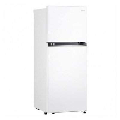 LG GTBV22SWGKD Ψυγείο Δίπορτο 217lt Total NoFrost Υ144.5xΠ55.5xΒ63.7εκ. Λευκό