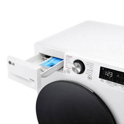 LG D4R7010TSWB Πλυντήριο-Στεγνωτήριο Ρούχων 10kg/6kg Ατμού 1400 Στροφές με Wi-Fi
