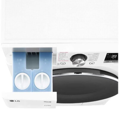 LG D4R7511TSWC Πλυντήριο-Στεγνωτήριο Ρούχων 11kg/6kg Ατμού 1400 Στροφές με Wi-Fi