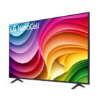 LG Smart Τηλεόραση 55" 4K UHD LED NanoCell NANO82 HDR (2024) 55NANO82T6B