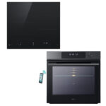 LG WS7D7631WB + CI5Z2423BN Φούρνος άνω Πάγκου 76lt με Επαγωγικές Εστίες και Πυρόλυση  Ανθρακί