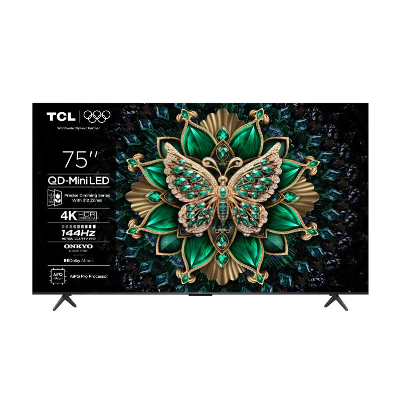 TCL Smart Τηλεόραση 75" 4K UHD Mini LED C6K HDR (2025) 75C6K