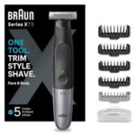 BRAUN XT5100 Ξυριστική Μηχανή Προσώπου+Σώματος Επαναφορτιζόμενη