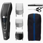 Philips Series 5000 Επαναφορτιζόμενη Κουρευτική Μηχανή Silver/Black HC5630/15