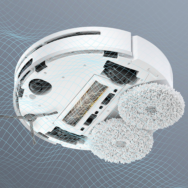 Rohnson Mamba RM-05 Σκούπα Ρομπότ Σφουγγάρισμα και διαχωρισμός του βρώμικου νερού