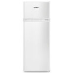 Nobu NB143W Ψυγείο Δίπορτο 206lt Υ143xΠ54.5xΒ55.5εκ. Λευκό
