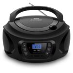 NOD Φορητό Ηχοσύστημα Intro με CD / USB / Ραδιόφωνο σε Μαύρο Χρώμα
