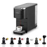 Rohnson R-98055 Καφετιέρα Espresso για ΟΛΕΣ τις Kάψουλες+XYMA +POD  20bar