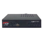 ATC HD-205 Ψηφιακός Δέκτης Mpeg-4 Full HD (1080p) Σύνδεση USB