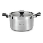 Izzy Top Chef Βαθιά Ανοξείδωτη Κατσαρόλα 24cm