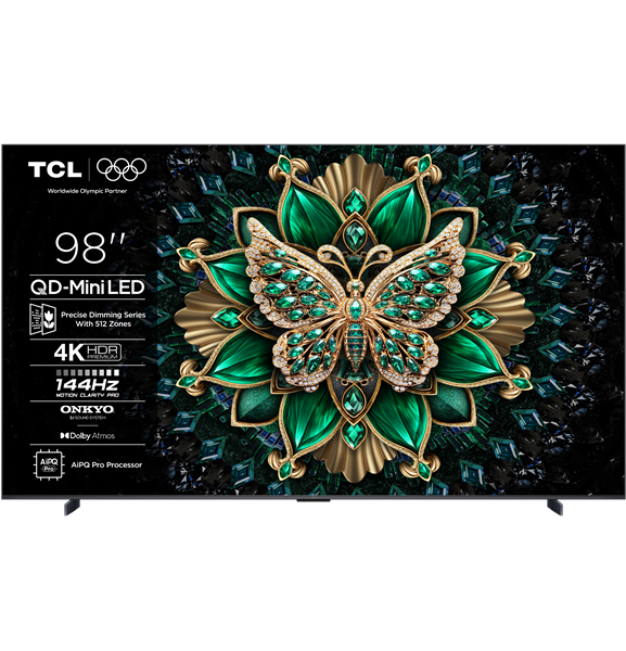 98C6K TCL Smart Τηλεόραση 98" 4K UHD Mini LED C6K HDR (2025) 98C6K - Image 1
