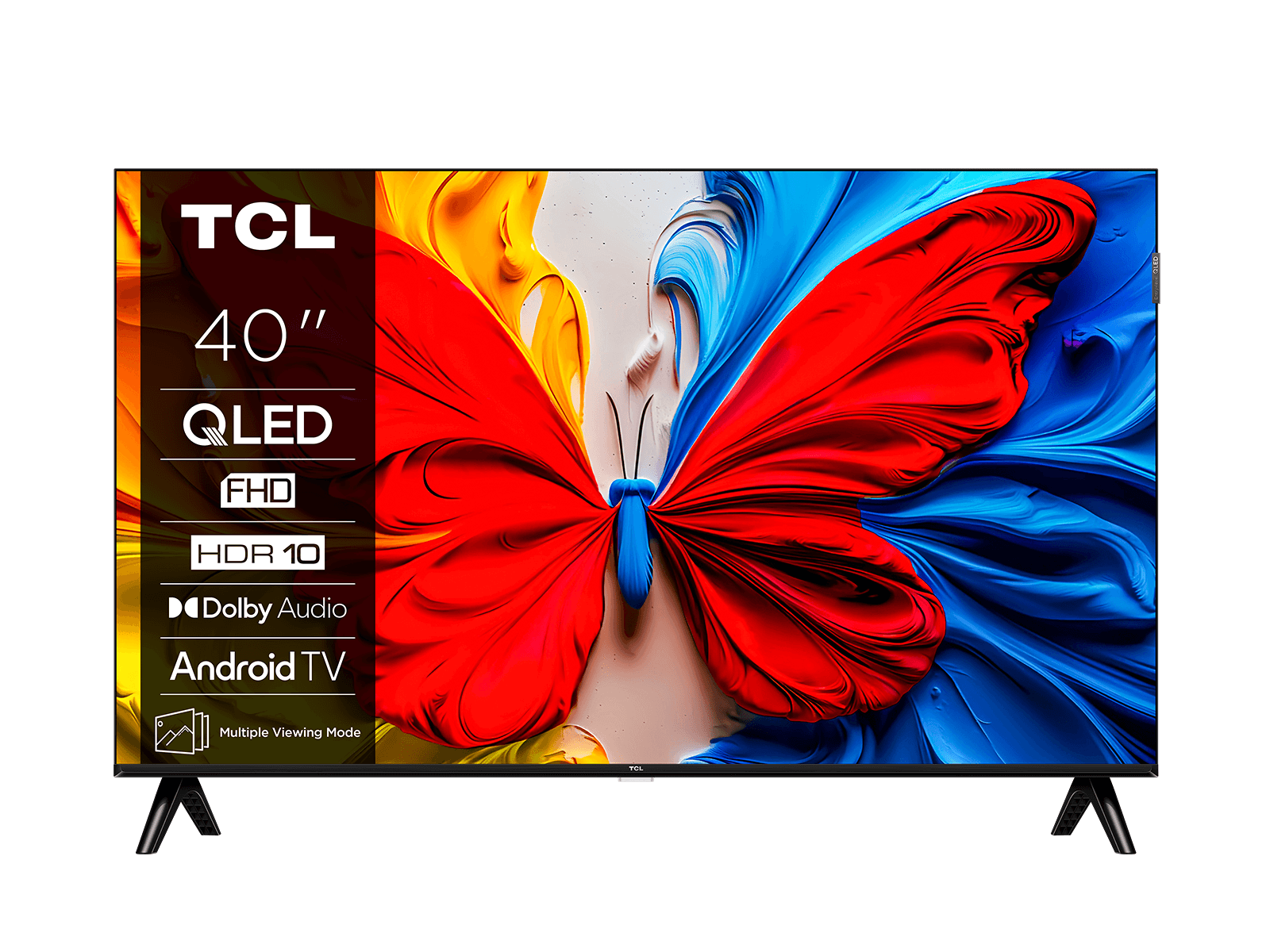 tcl-40-s5k-hero-front TCL Smart Τηλεόραση 40" Full HD QLED S5L HDR (2025) 40S5L - Image 1