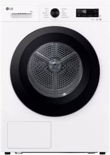 xlarge_20260204133552_lg_rhx5009twb_stegnotirio_9kg_me_antlia_thermotitas LG RHX1009NWK Στεγνωτήριο 9kg με Αντλία Θερμότητας - Image 1