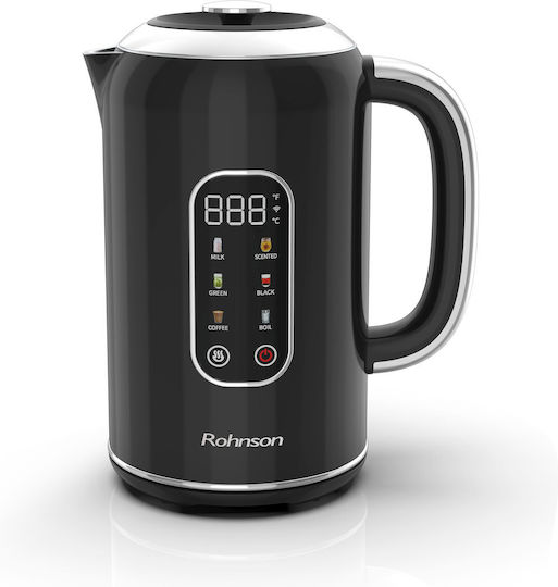 xlarge_20260923140649_rohnson_vrastiras_1_7lt_2200w_mayros_r_7624 Rohnson Βραστήρας R-7624 με ρύθμιση θερμοκρασίας - Image 1